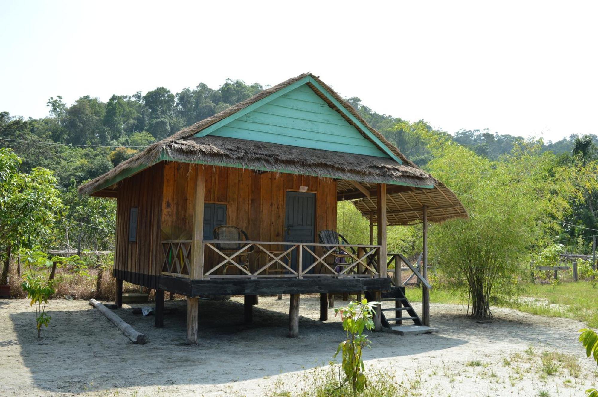 Palm Beach Bungalow Resort Prek Svay Village الغرفة الصورة