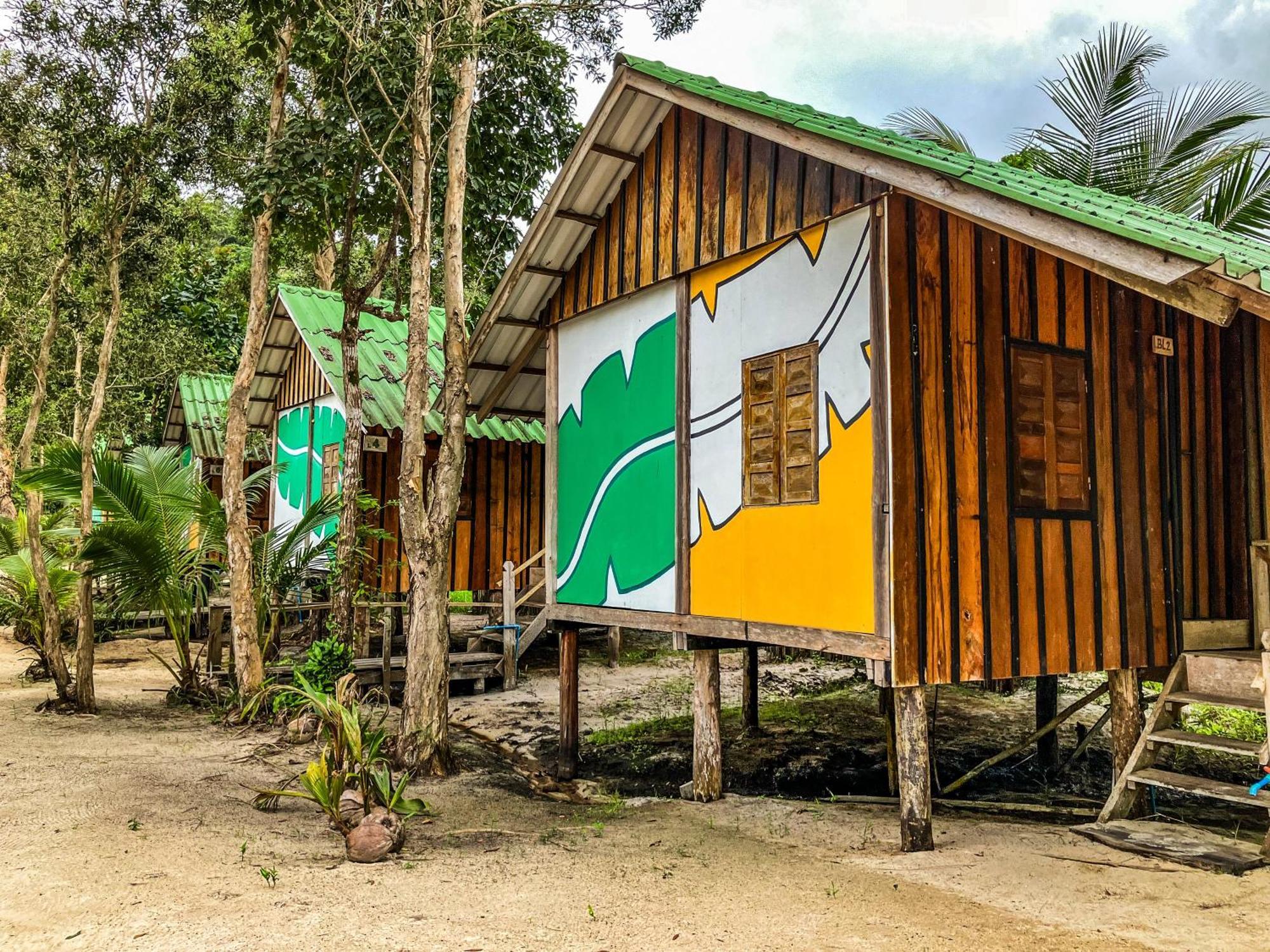 Palm Beach Bungalow Resort Prek Svay Village المظهر الخارجي الصورة